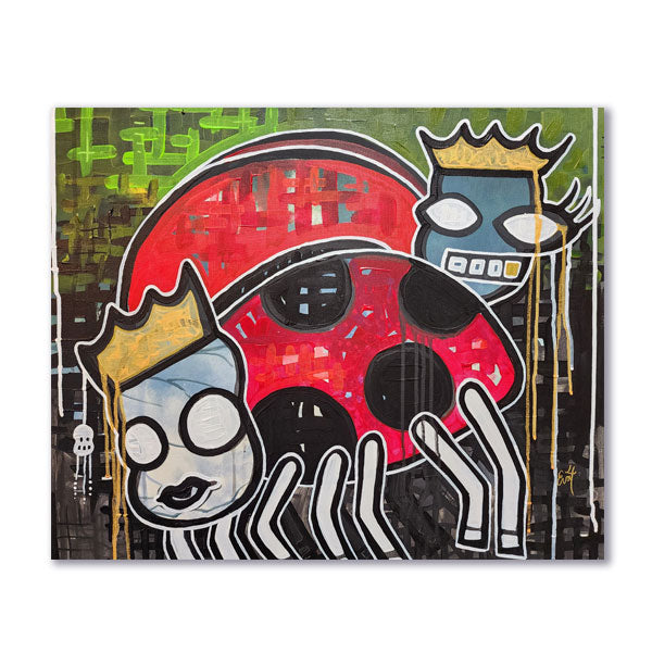 8/10 - original painting, August art challenge
