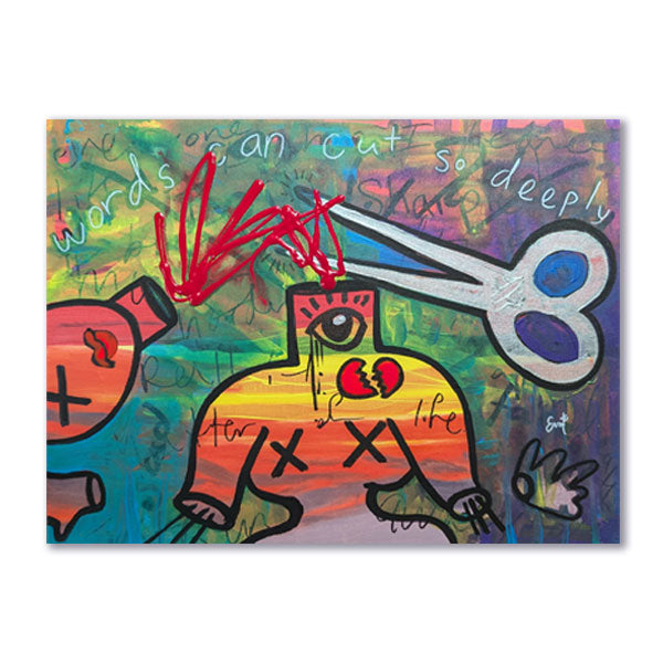 8/11 - original painting, August art challenge