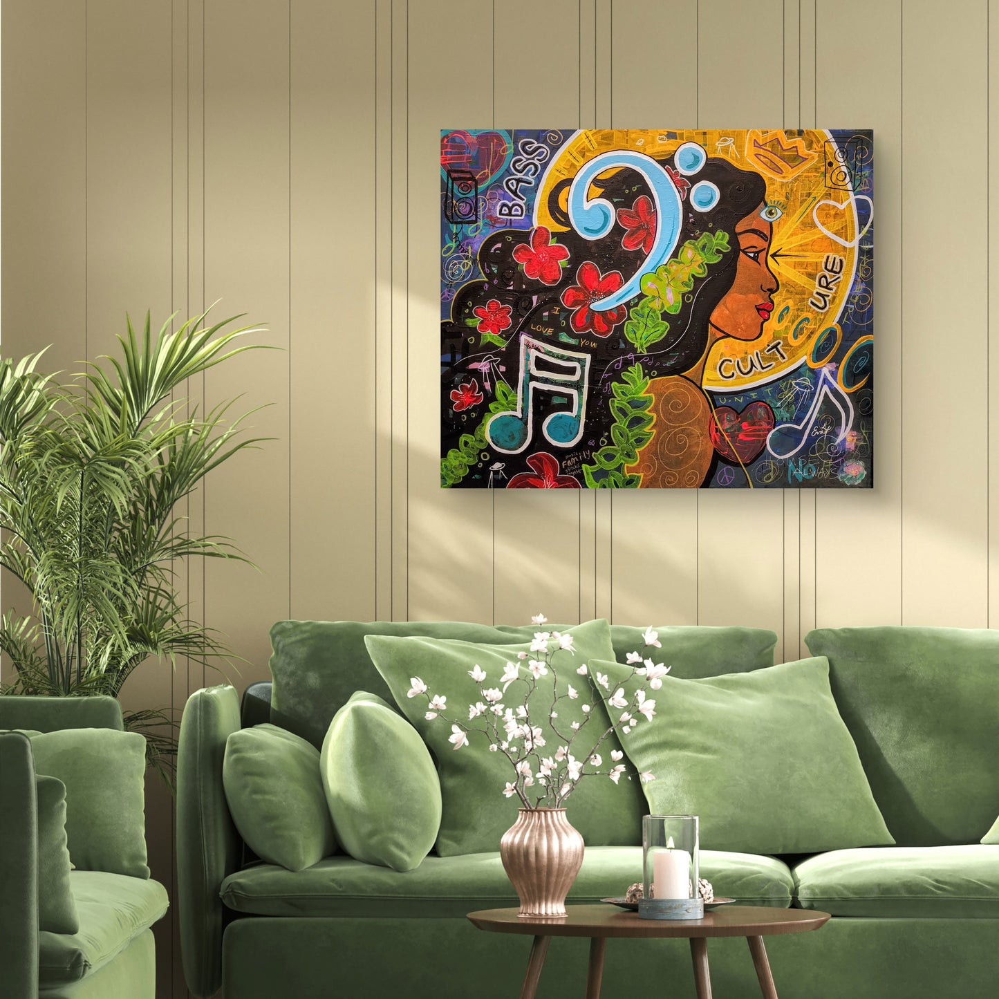8/19 - original painting, August art challenge