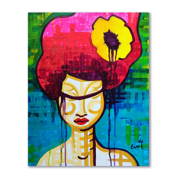8/1 - original painting, August art challenge