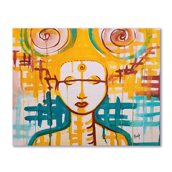 8/4 - original painting, August art challenge