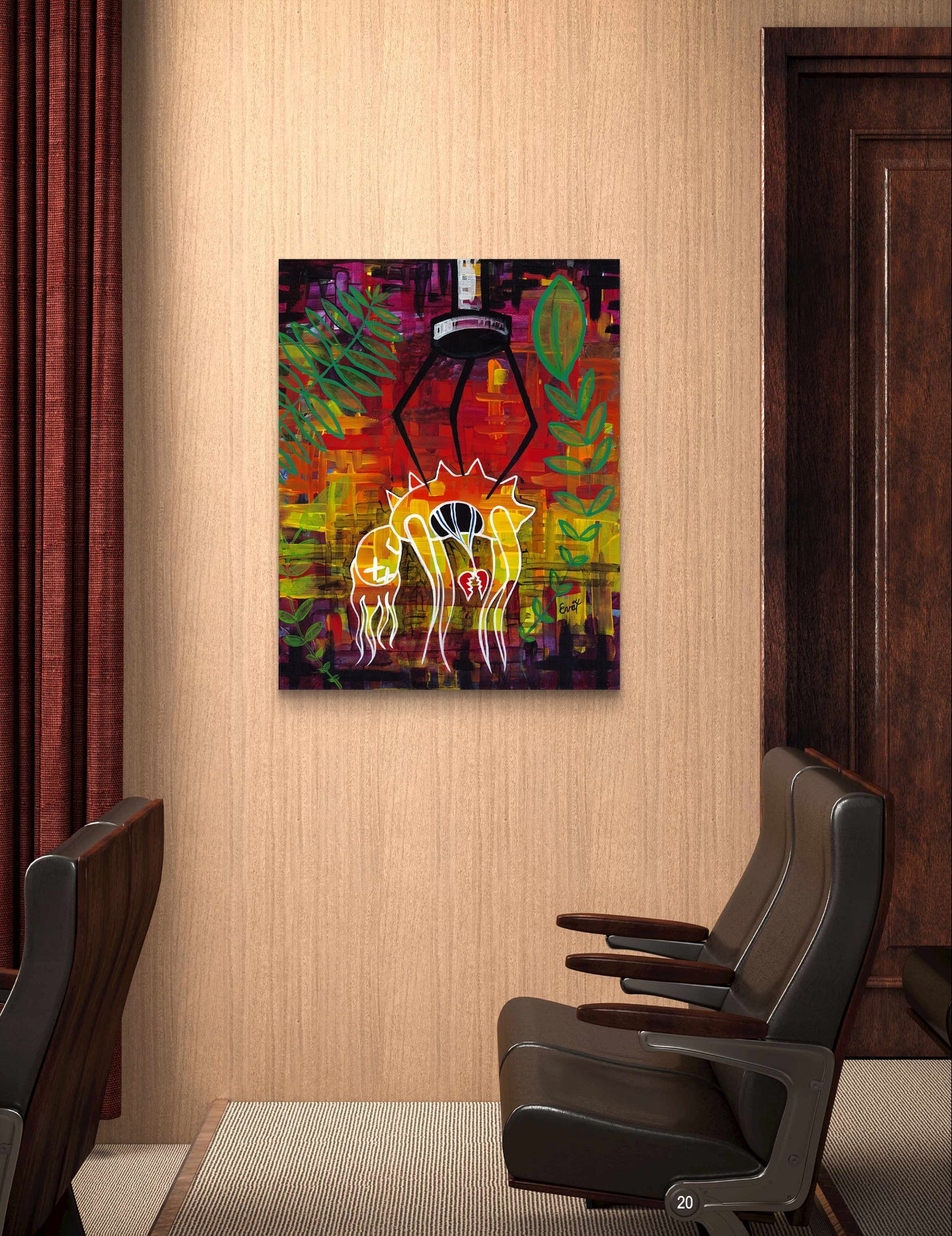 Claw Machine - original painting
