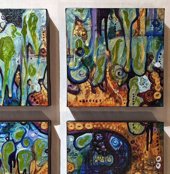 Dripping Willows - Original Painting Set