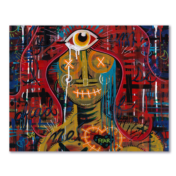 Voo Doo Doll - original painting