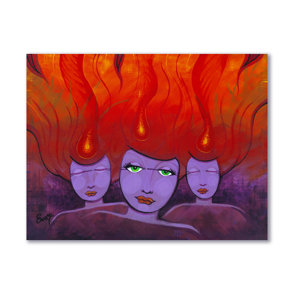 Fiery Women - Original Painting