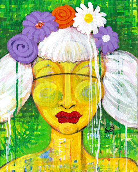 Spring Witch - Original Painting