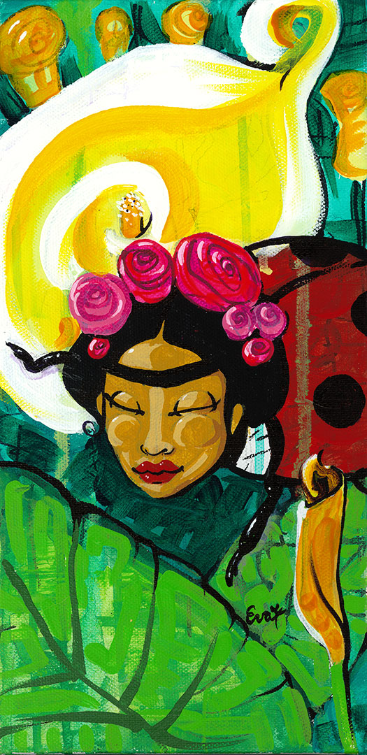 Frida Bug - original painting