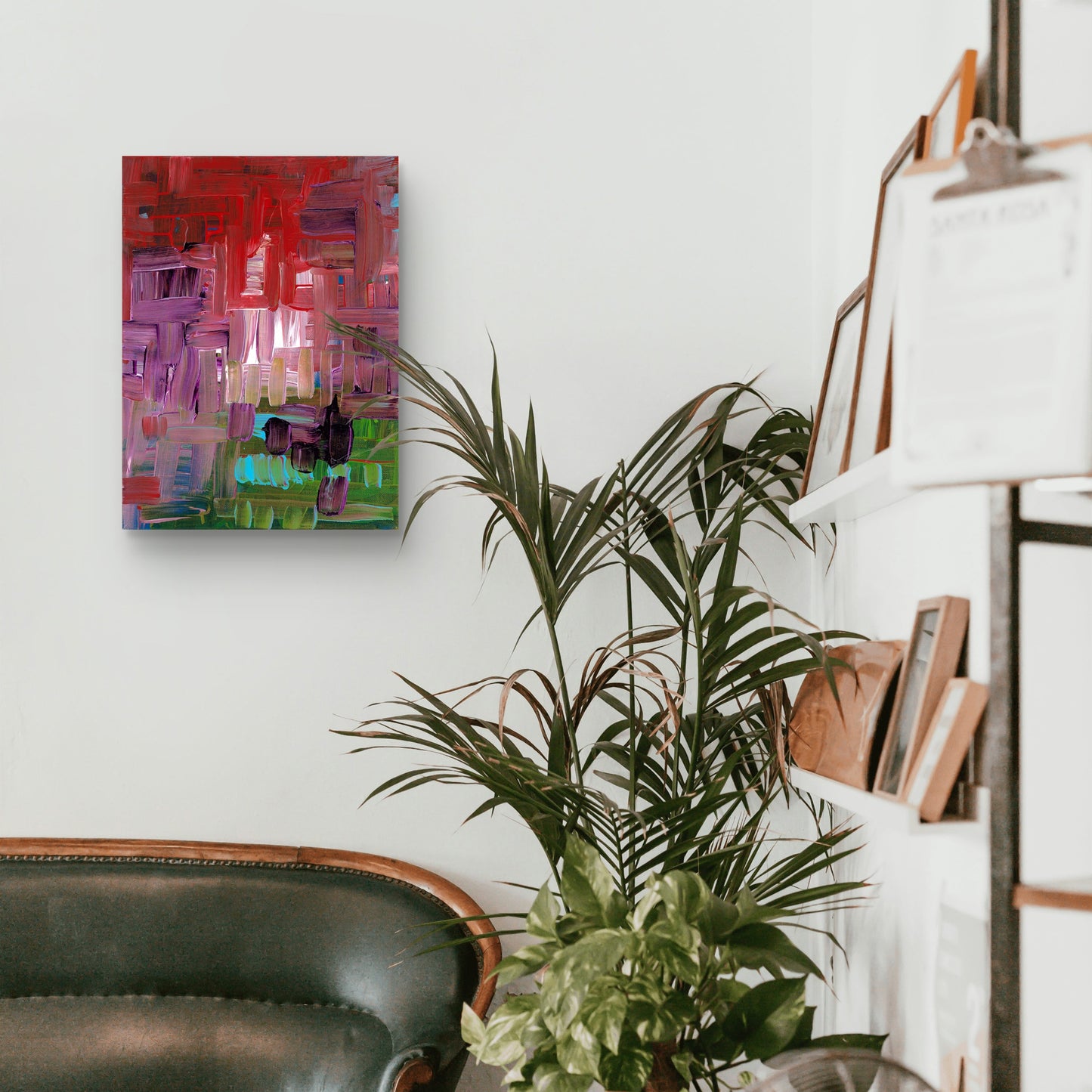 Purple-and-Red - original painting