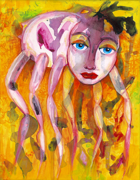 Spyd-her - Original Painting