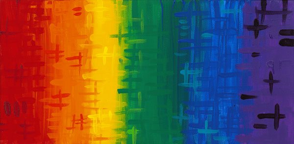 Rainbow Vibes - Original Painting