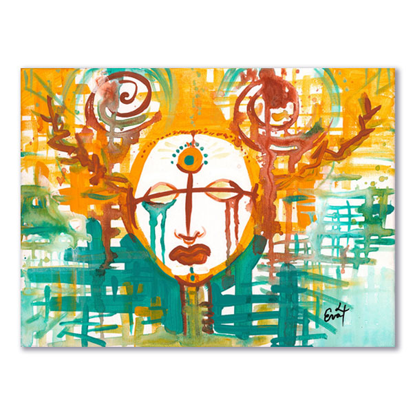 Wood Witch 2 - original painting