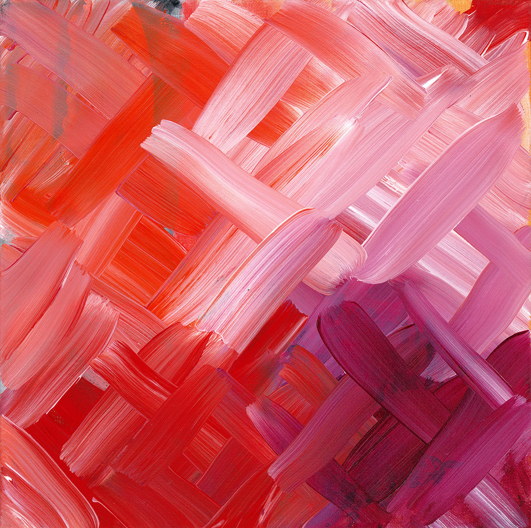 Reds and Purple - original painting