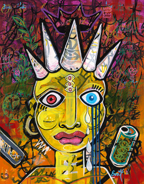 Weirdo Alert - Original Painting