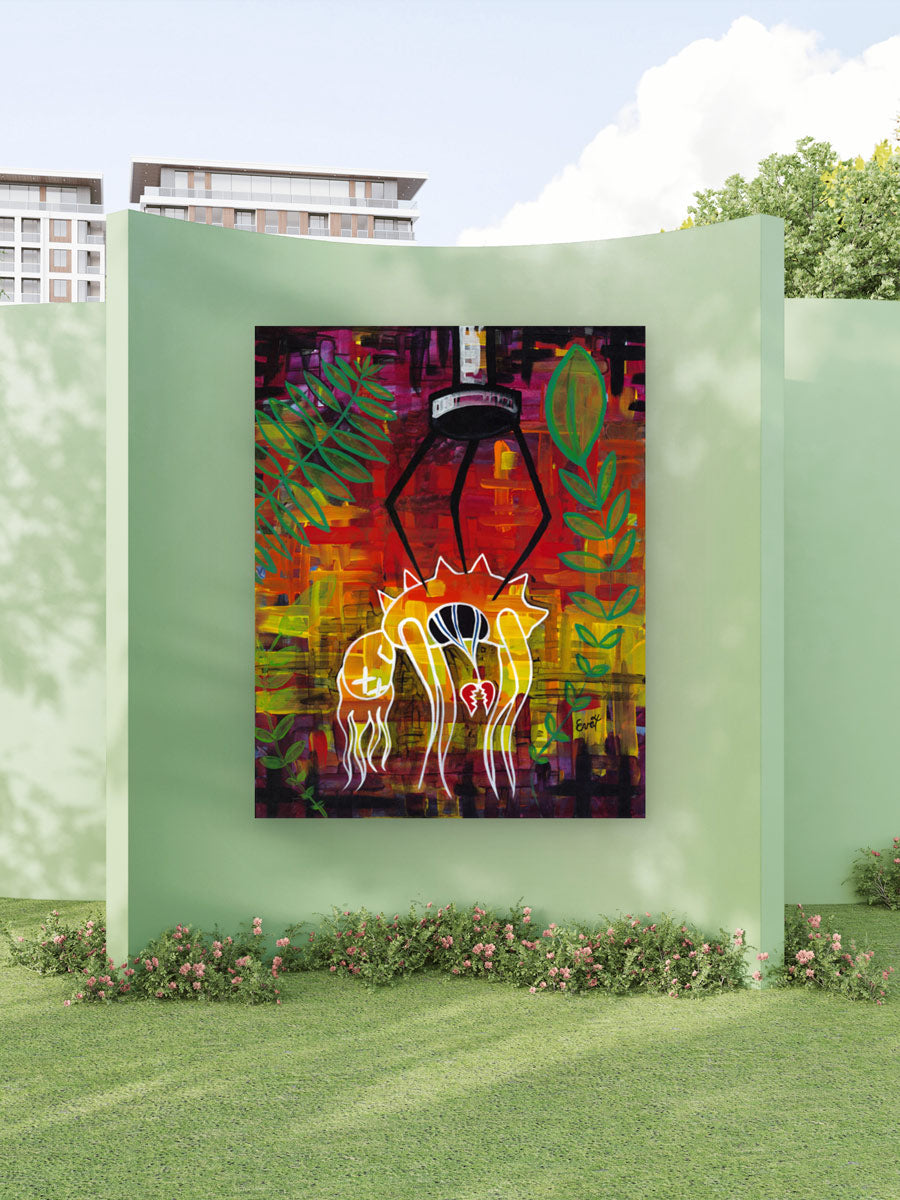 Claw Machine - original painting
