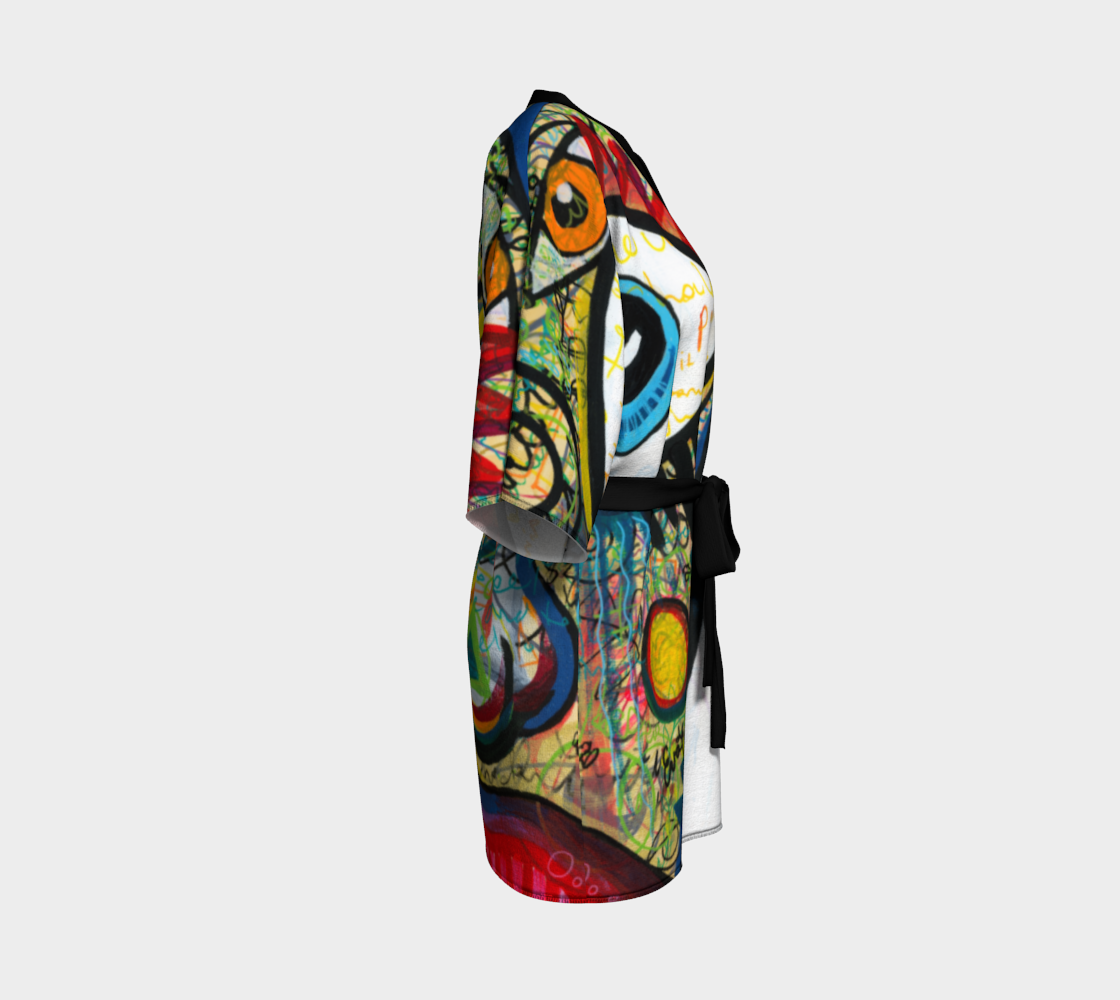 Eyeballs - Art Kimono Robe