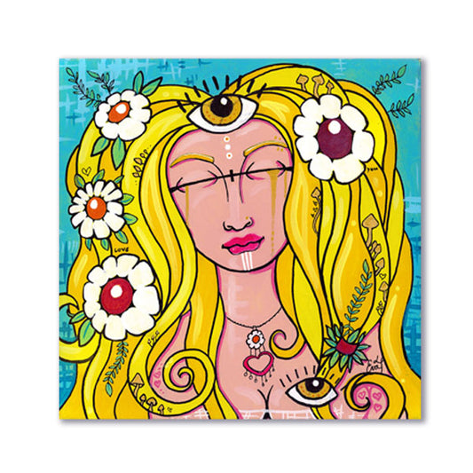 Barbie Goes on a Trip - original painting