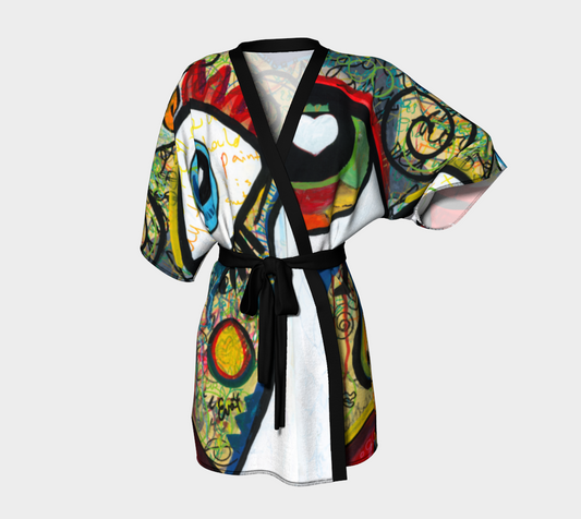 Eyeballs - Art Kimono Robe