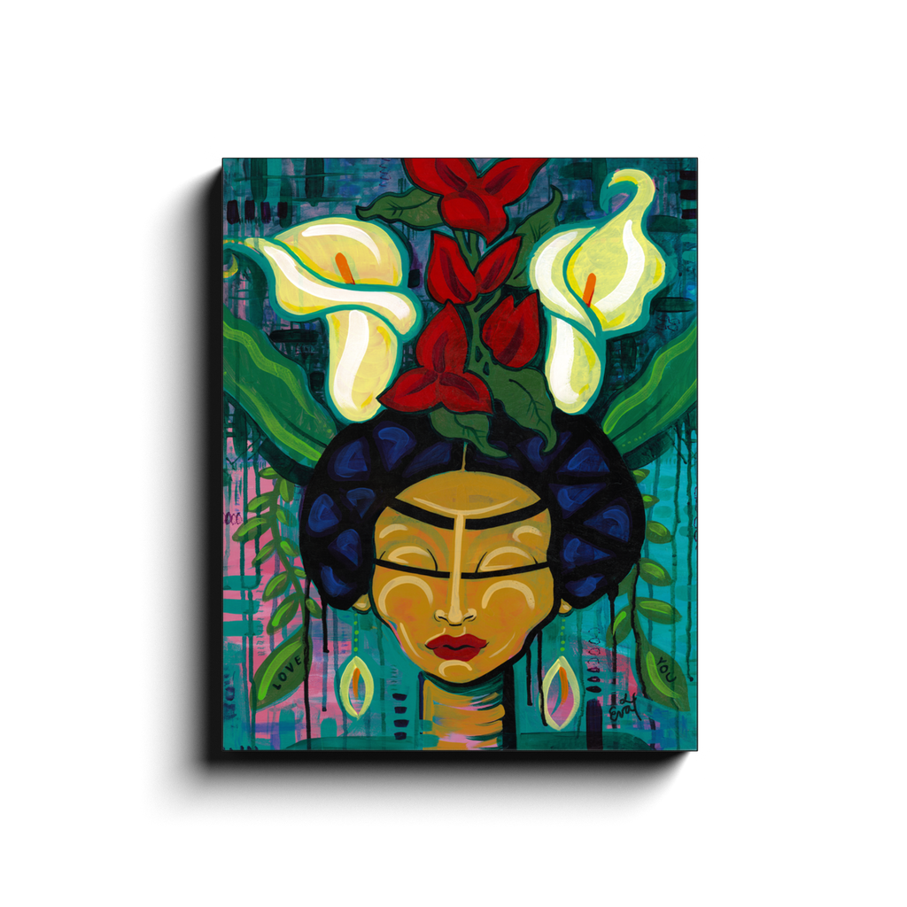 Frida Calla Lilies - Canvas Print